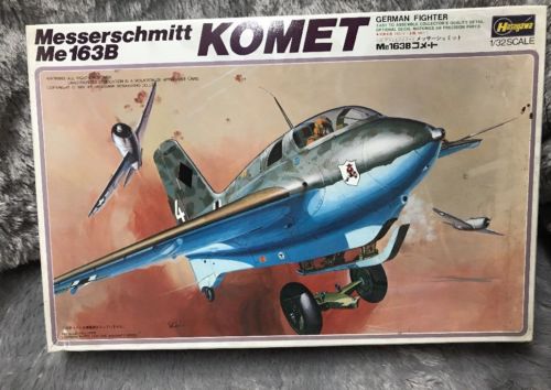 Messerschmitt Me-163B Komet Rocket Fighter by Hasegawa in 1/32 scale- Sealed