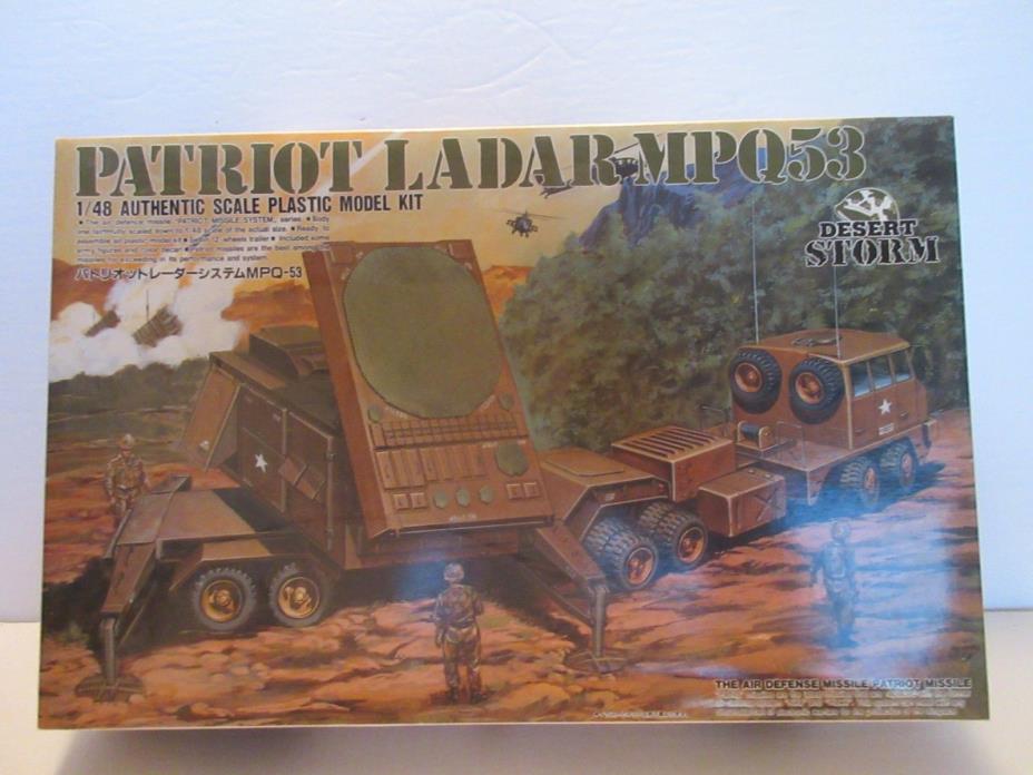 PATRIOT LADAR MPQ53 1/48 SCALE PLASTIC MODEL KIT DESERT STORM
