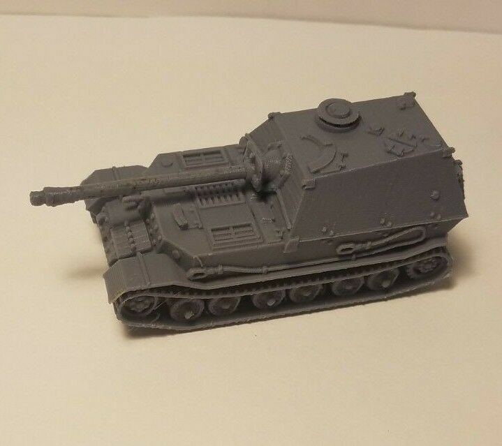 1/72 1:100 1:200 1/48 1/56 Elephant Ferdinand Scale 3d Printed WW II Model Tank
