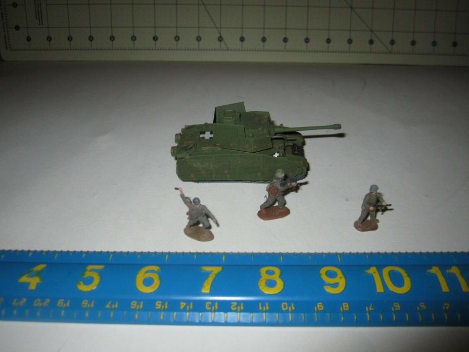 1/72 scale Hunor 72011,WW2 Hungarian tank Turan lll 44.3fig. built and painted.