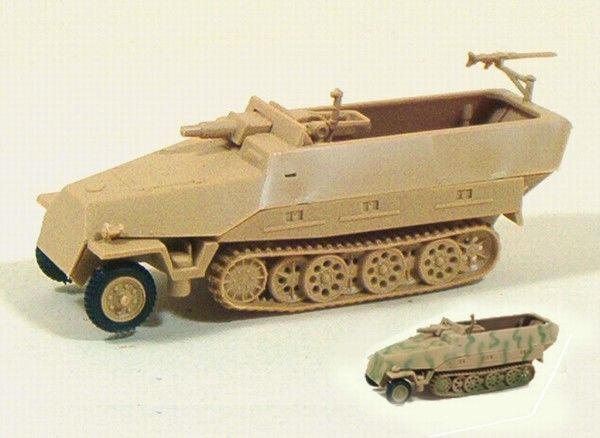 1/87 Trident Models 90092 - German WWII SdKfz 251/9 mit 7,5cm KwK Model