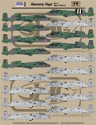 Speed Hunter Graphics 1/32 Big-Scale Hogs for the Trumpeter A-10 kit - SHG32008