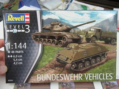 1:144 Revell 03351 Bundeswehr Vehicles Plastic Model Kit - NIB