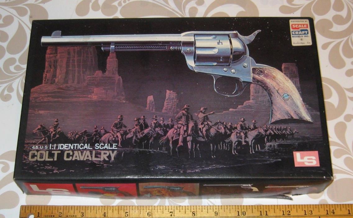 LS Calvary .45 Colt 1:1 model in original box that ships 4 free