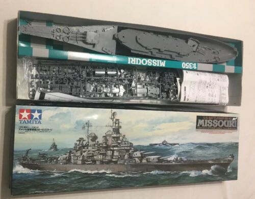 Tamiya US Battleship BB-63 Missouri 1:350 Scale Used