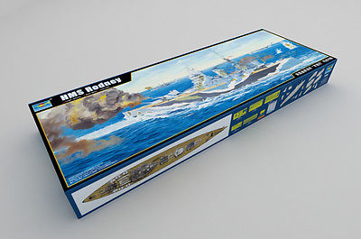 TRUMPETER 1/200 HMS RODNEY BATTLESHIP PLASTIC MODEL KIT ITEM # 03709 BRAND NEW