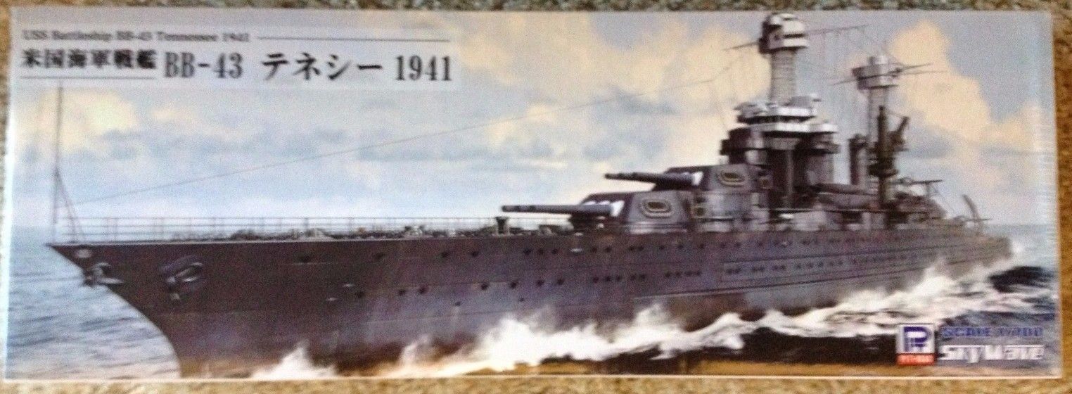 1/700 USS Tennessee (BB-43) 1941 Pearl Harbor - Pit-Road/Skywave/Trumpeter W180