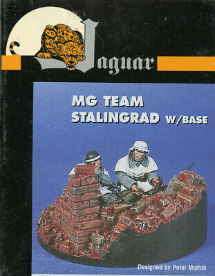 Jaguar 1:35 MG Team Stalingrad w/ Base 2 Resin Figures Kit #63049
