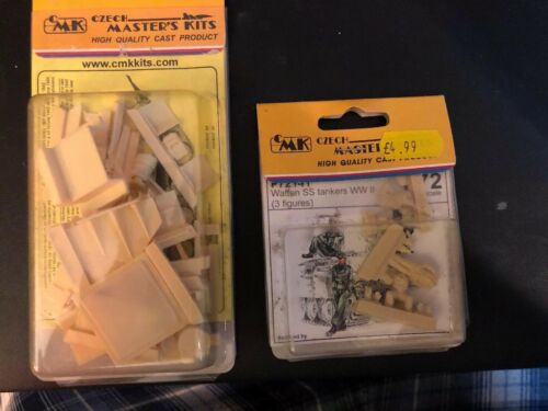 CMK Kit # 2012. German FAMO Bergepanther Ausf.G And Waffen SS Tankers