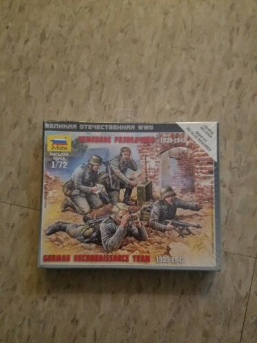 Zvezda #6153	German Reconnaissance Team 1939-1942  1/72
