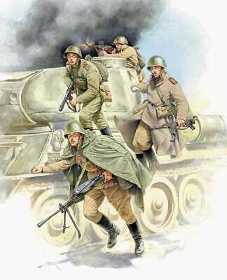 Zvezda 1/35 Soviet Tank Infantry #3544 4600327035448