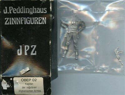 J.Peddinghaus 1:35 Afghanistan Army Captain White Metal Figure Kit #OBEP02