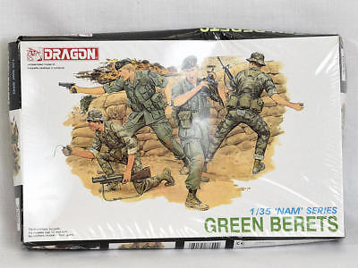 Dragon 1/35 Scale Model Soldiers 3309 Green Berets NAM Series NEW
