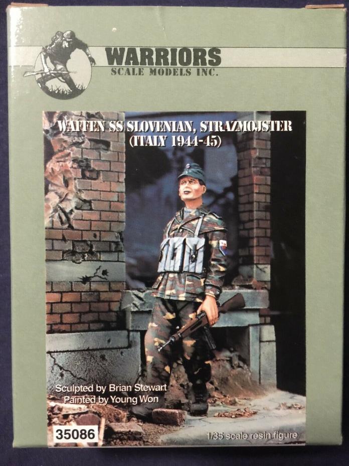 #564 Warriors 1/35 Resin Waffen SS Slovenian, Strazmojster ( Italy 1944-45 )