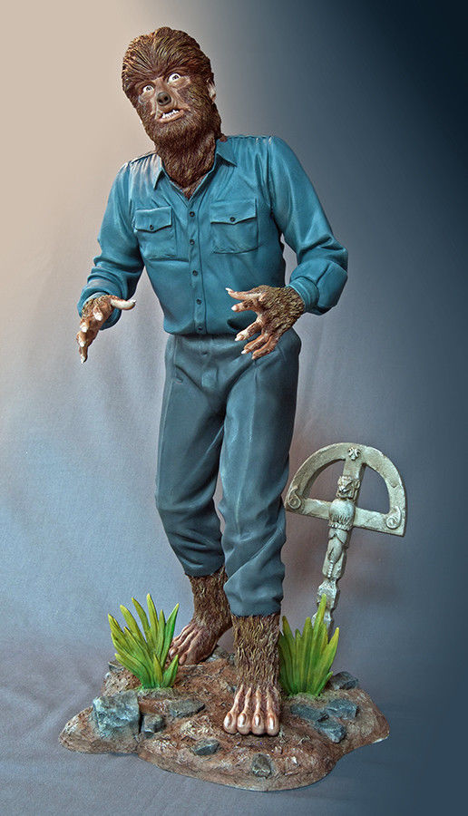 THE WOLF MAN – Lon Chaney Jr. 1/4 scale resin - Yagher Sculpt