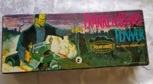 Frankenstein's Flivver Polar Lights Model Kit Aurora #5006, New Old Stock