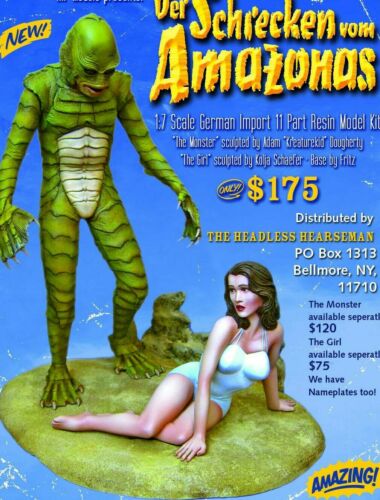 creature from the black lagoon model kit