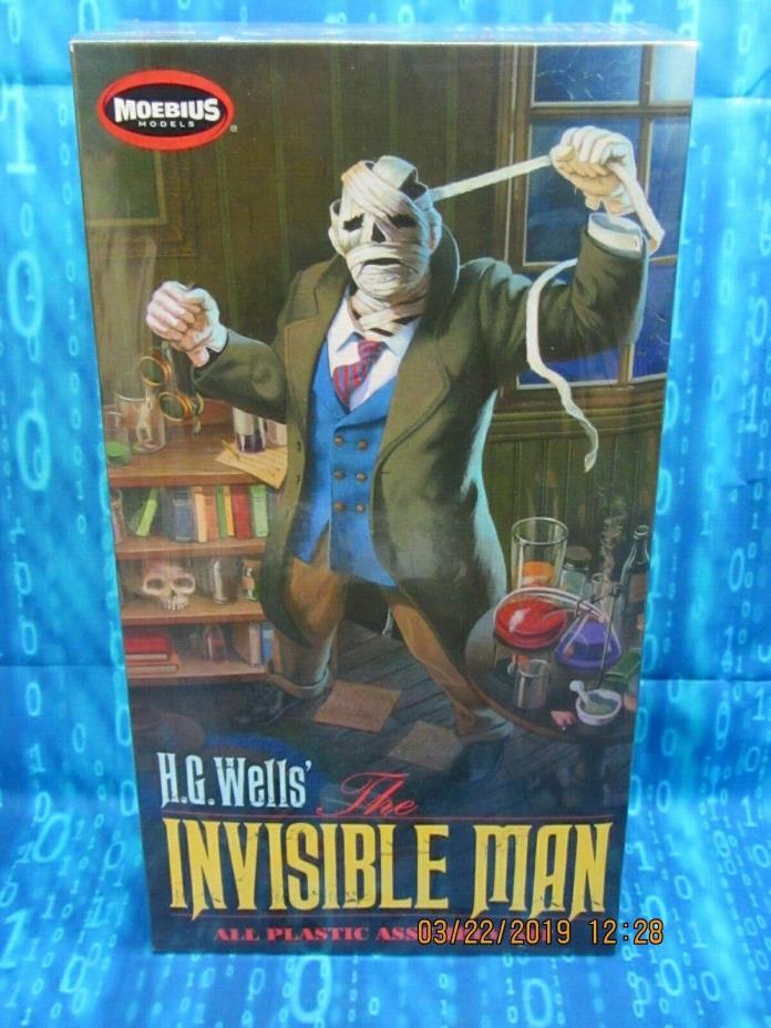 THE INVISIBLE MAN DIORAMA ,  1/6   SKILL 3 MODEL, MINT FACTORY SEALED , NEW MINT