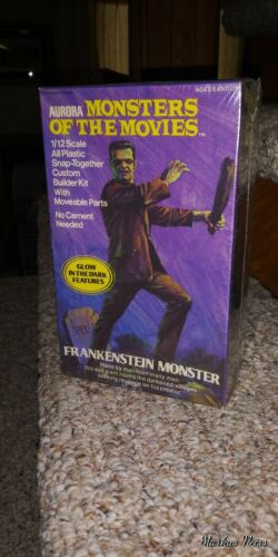 1975 Aurora Monsters of the movies Frankenstein store stock sealed