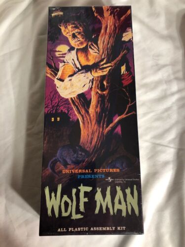 The Wolfman Model Kit Aurora Re-issue Polar Lights by Universal Monsters