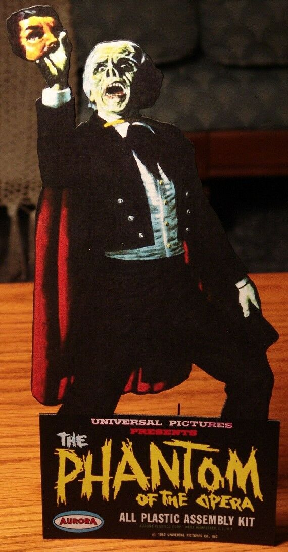 Phantom of the Opera 1964 die-cut counter standee display reproduction (NICE)