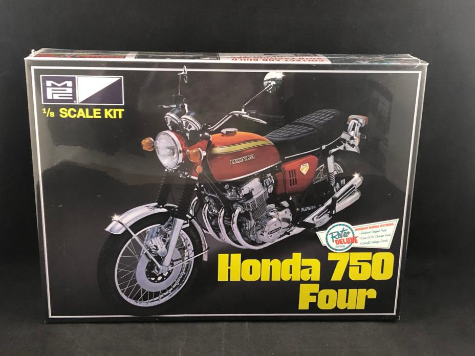 MPC Honda 750 Four 1:8 Scale Plastic Model Kit 827 New in Box