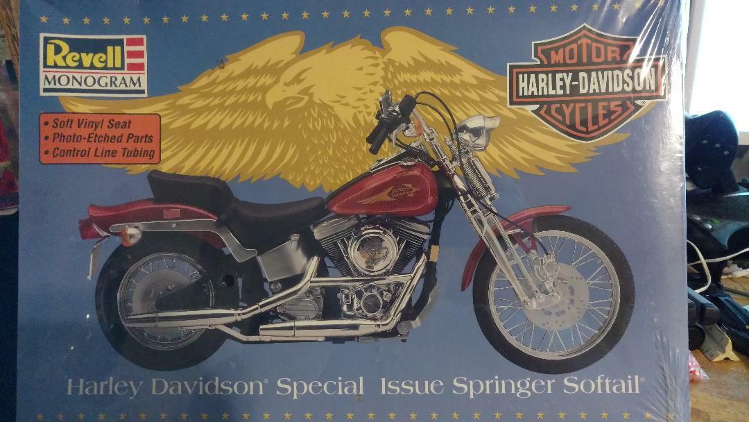 sealed Revell Monogram Harley-Davidson Special Issue Springer,  1:8 Scale Model