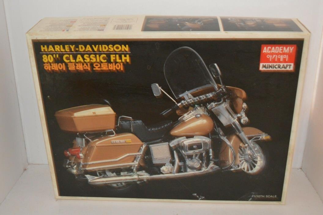 Minicraft Harley Davidson Iron Horse 80 Classic FLH Motorcycle Model Kit (6772)