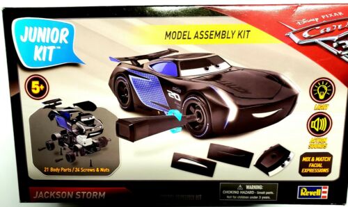 Revell Jr. Disney Pixar Cars 3 Jackson Storm Model Assembly Kit Model Kit NEW