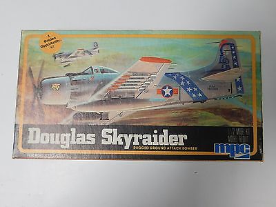 MPC Model Kits Douglas Skyraider Airplane Model Kit #1-4005
