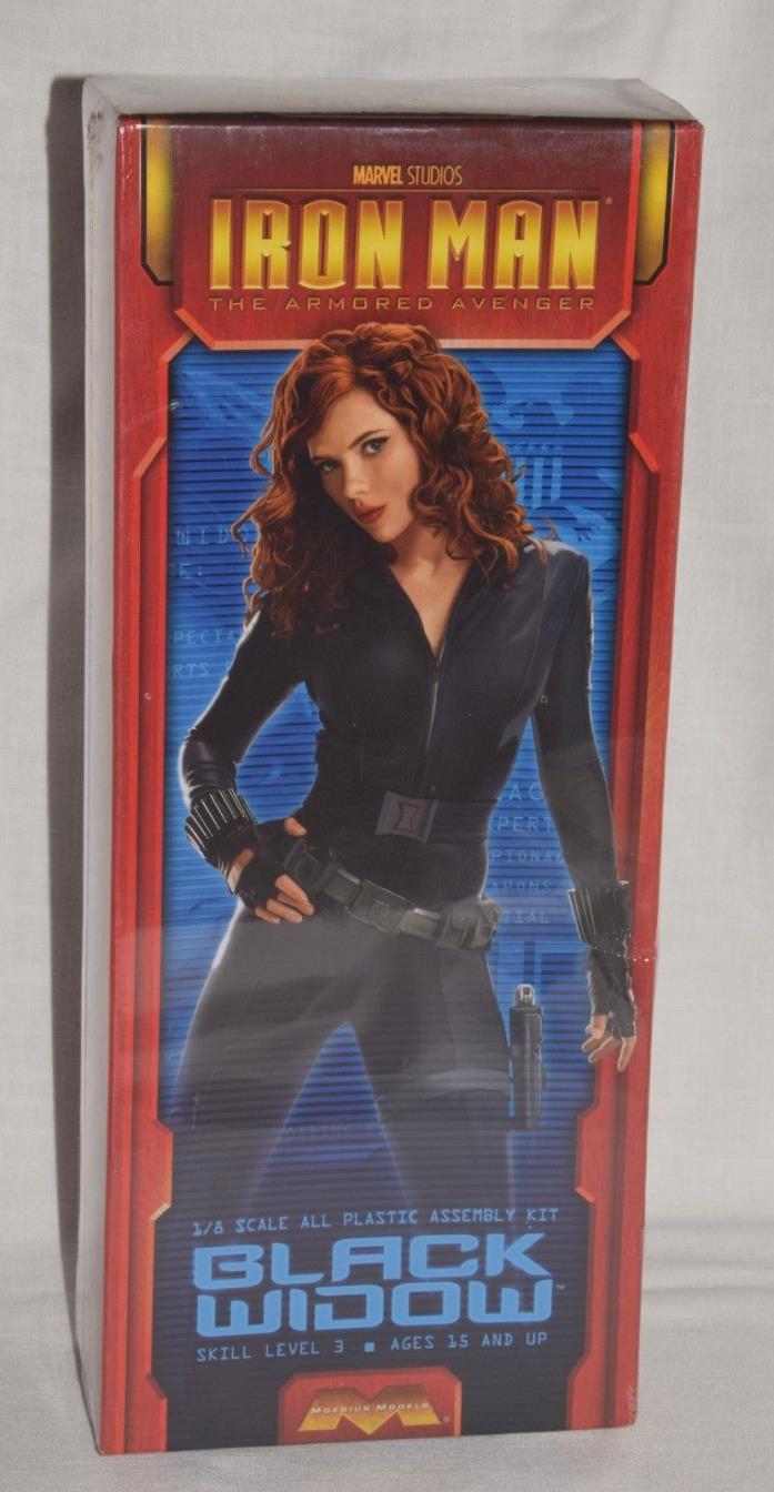 #923 MOEBIUS 1/8 BLACK WIDOW from IRON MAN  MARVEL NEW IN BOX Sealed