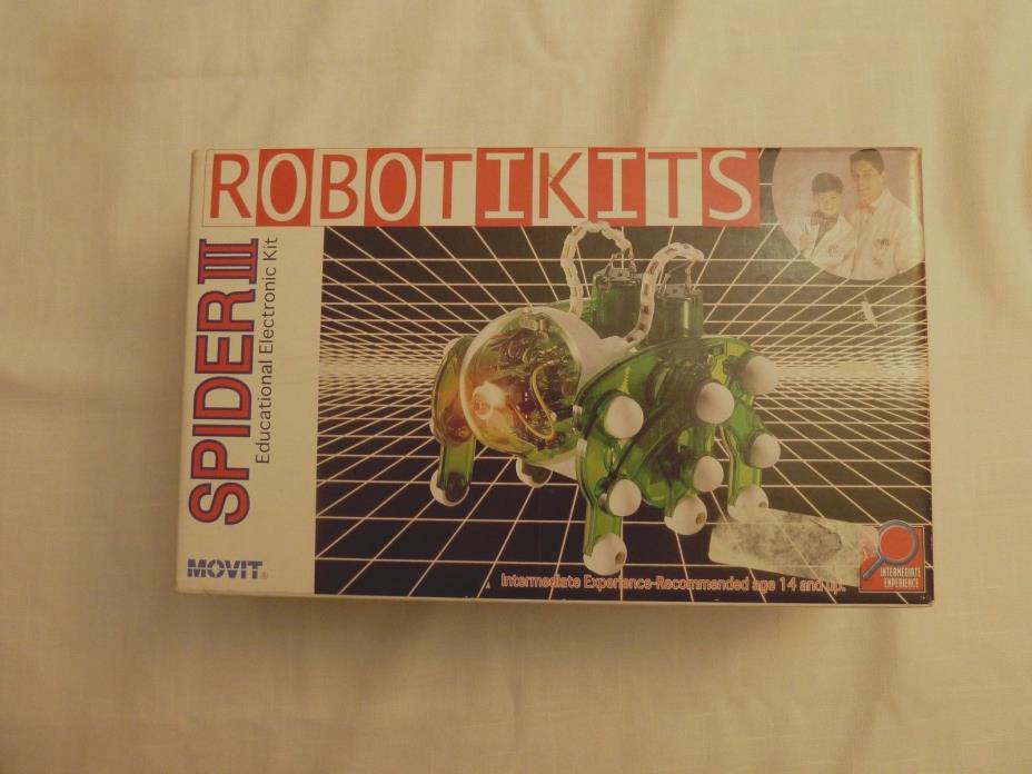 RobotiKits SPIDER III by MOVIT OWIKIT Educational Electronic Kit NEW damage box