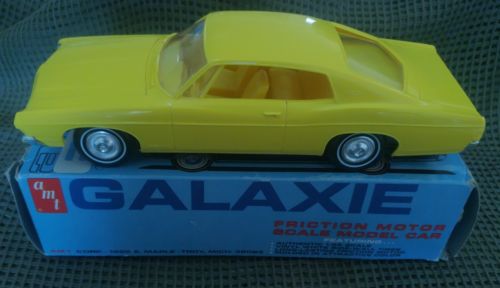 AMT 1968 Ford Galaxie 500 XL -Dealer Promo Model Friction Car- **Rare W/ Box**