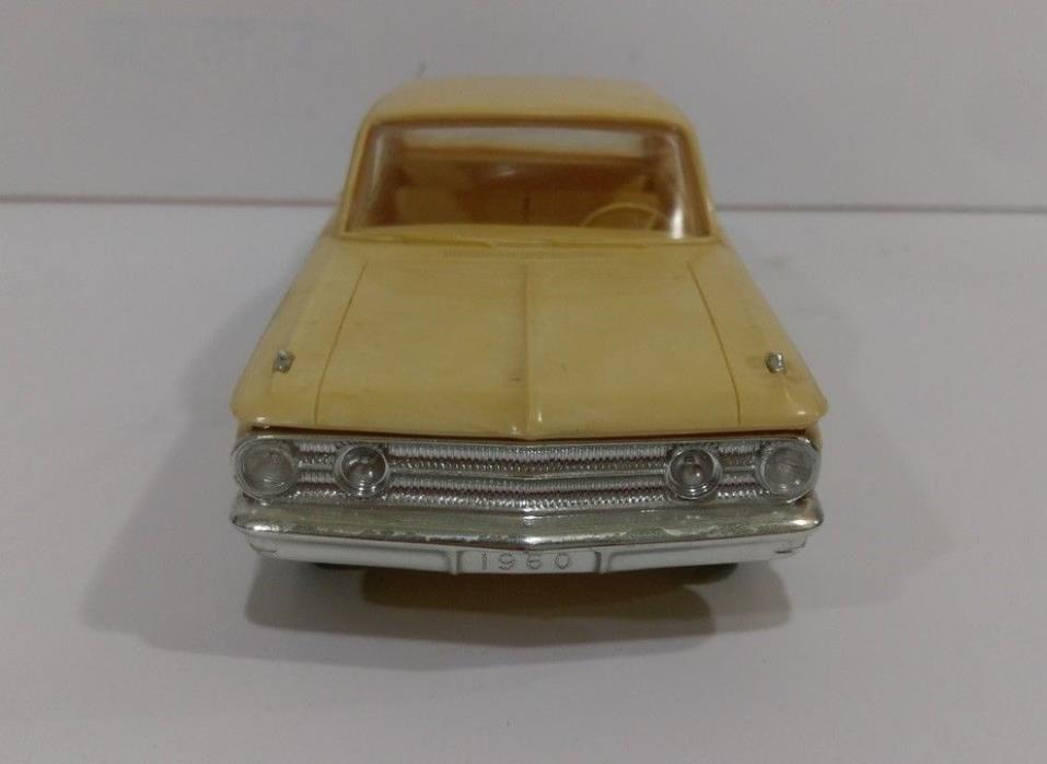1960 MERCURY COMET DEALER PROMO CAR Yellow