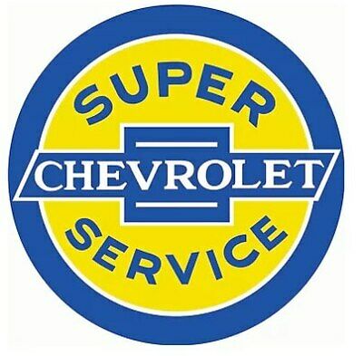 Super Chevy Button Sign