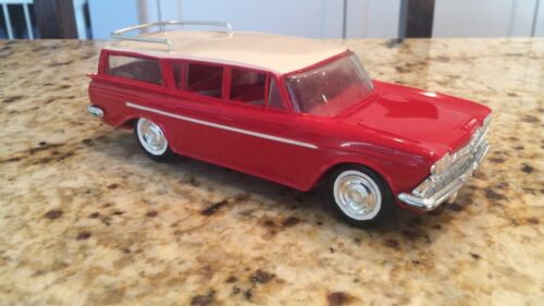 1960 Rambler Cross Country Wagon Promo Car, Oriental Red & Frost White