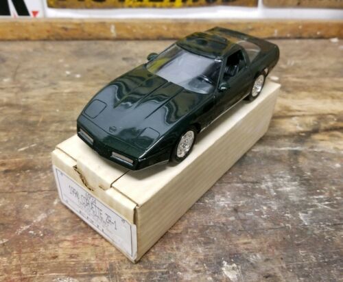 1990 Corvette ZR1 6934 ERTL Promo Polo Green Box Nice