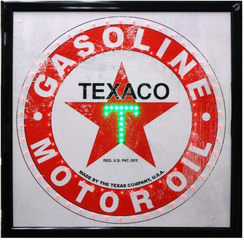 Texaco Gasoline LED Sign