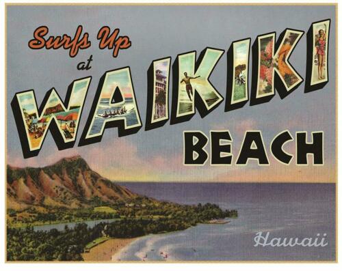 Surfs Up At Waikiki