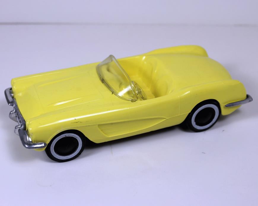 1959 Corvette Convertible Promo (Friction)  Yellow PMC # 72