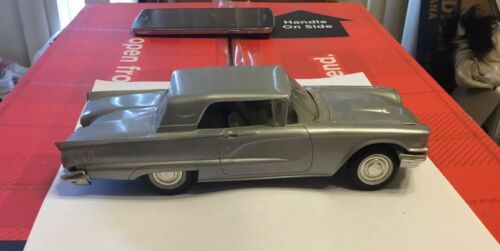 Vintage Promo Dealer Model Car 1960 Ford Thunderbird Silver SEE ALL PICTURES