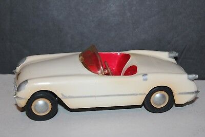VERY NICE FRICTION OPERATED 1953-54 CHEVROLET CORVETTE ROADSTER  PROMO CAR