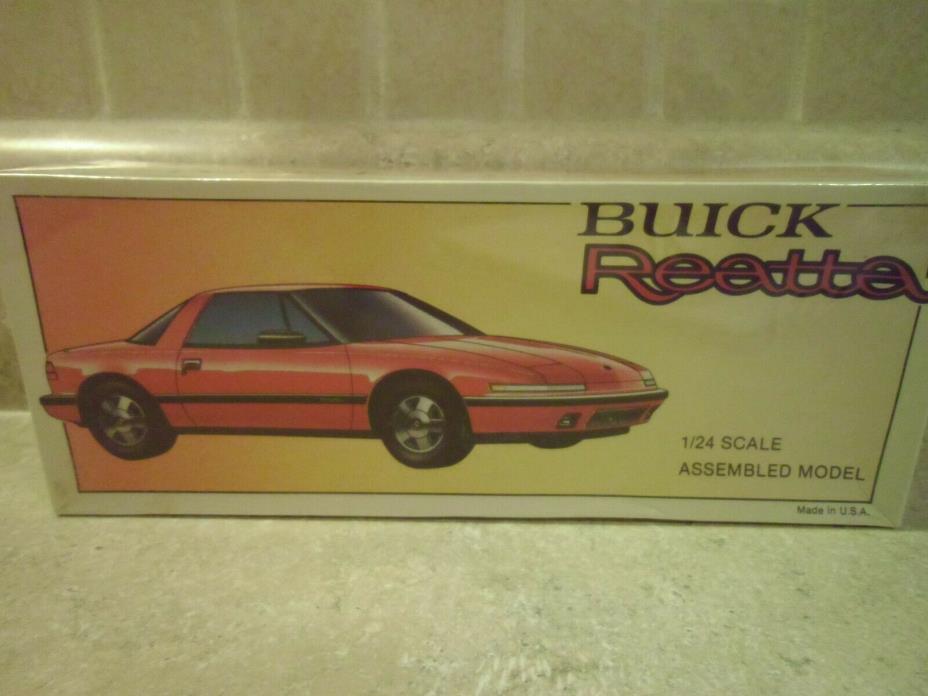 Vintage Buick Reatta 1/24 Scaled Collectible Assembled Car Model, New / Sealed