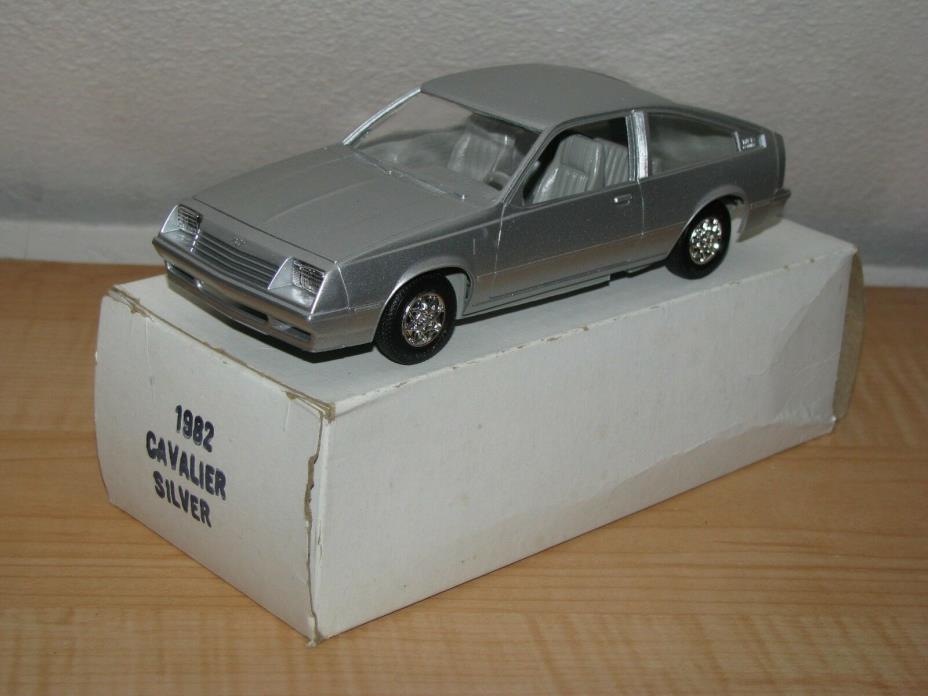 MPC AMT Ertl 1982 Chevy Cavalier Type-10 Silver Promo Promotional Plastic 1:24