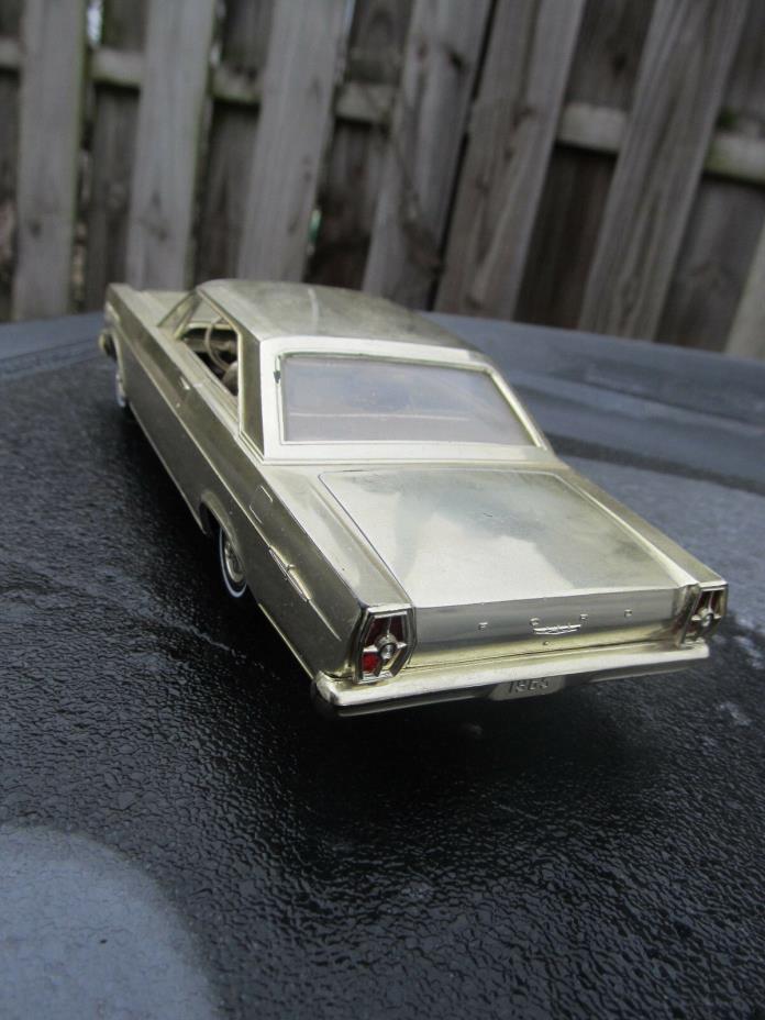 Ford Galaxie 500 XL Vintage FOR PARTS AS IS Very Rare 1965 GOLD BODY Promo Car