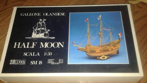 VINTAGE BRAND NEW GALEONE OLANDESE HALF MOON 1 : 50 RARE