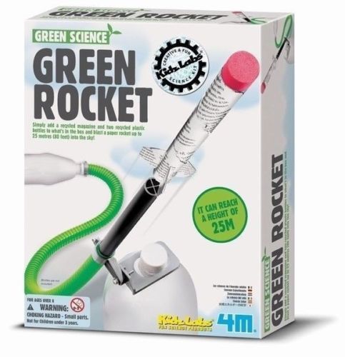 Green Rocket Kit 4M Green Science Using Air & Water