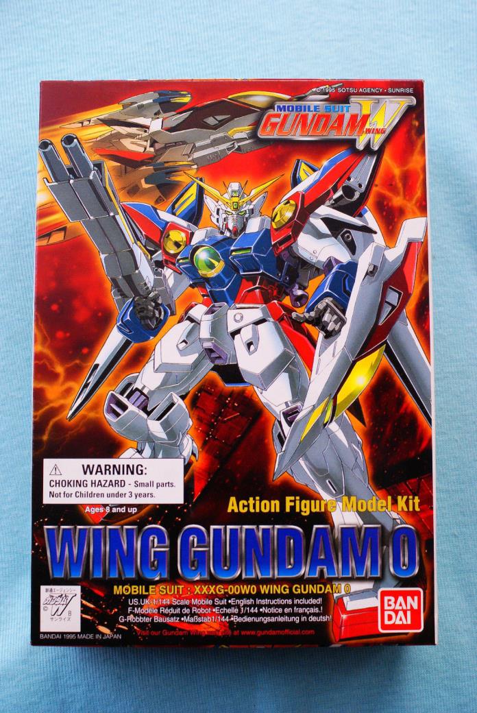 Gundam W Series - Wing Gundamo Mobile Suit - 1/144 - Scale Model Kit