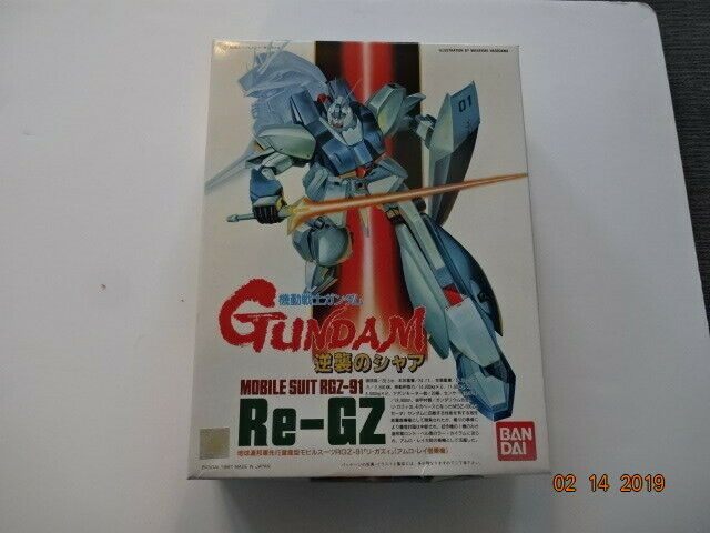 1987 Bandai Gundam Model Mobile Suit RGZ-91 / Re-GZ New in box