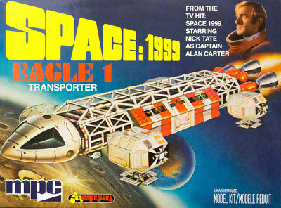 MPC Space:1999 Eagle 1 Transporter Model Kit with ParaGrafix Photoetch Set MIB